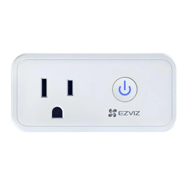ENCHUFE INTELIGENTE EZVIZ T30 CS-T30-10B-US WIFI 2.4GHZ MONITOREO DE ENERGÍA BLANCO