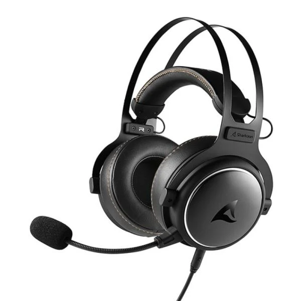 HEADSET GAMING SHARKOON SKILLER SGH50 ALÁMBRICO 3.5 MM 4044951032105 NEGRO