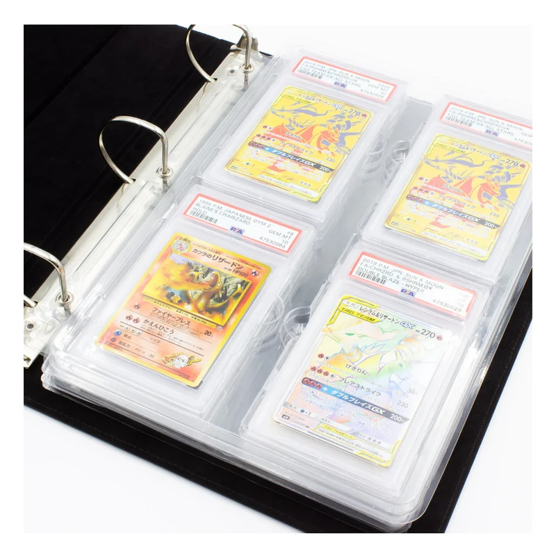 Palms Off Gaming PSA 4-Slot Pages - 5pc Pack (Pages Only)