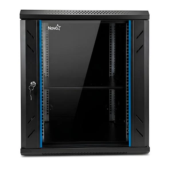 GABINETE DE RED NOVA 12U ACERO SPCC CN12U11H001C