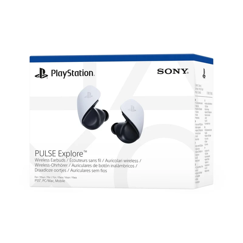AUDÍFONOS SONY PULSE EXPLORE PS5 INALÁMBRICOS BLANCOS