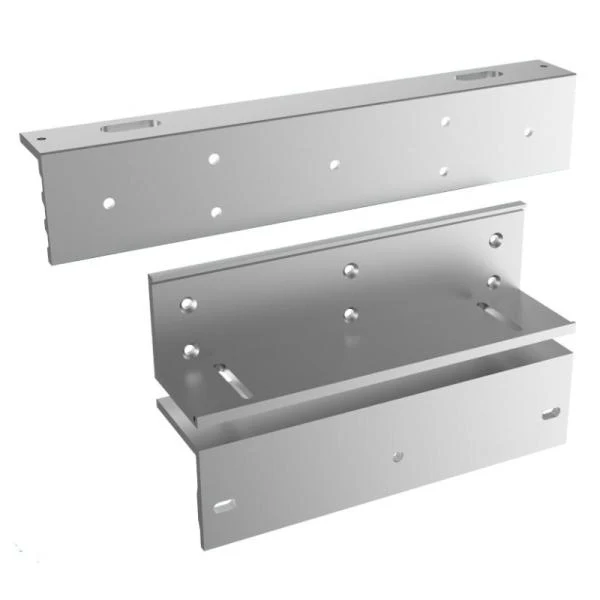 BRACKET PARA CERRADURA MAGNETICA HIKVISION DS-K4H255-LZ COMPATIBLE CON PUERTAS DE VIDRIO MADERA Y METAL 305701053