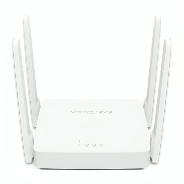ROUTER MERCUSYS AC10 BAND 2.4/5 GHZ 1200 MBPS WIFI 5 PUERTOS WAN / LAN BLANCO
