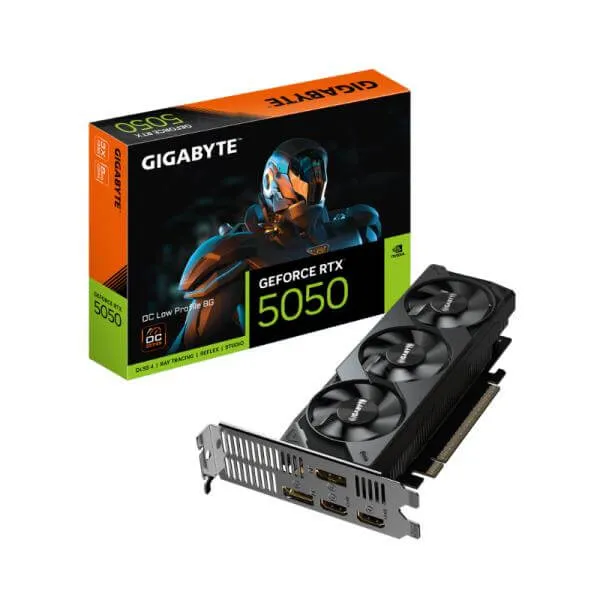 TARJETA DE VIDEO GIGABYTE RTX 5050 OC LOW PROFILE 8GB GDDR6