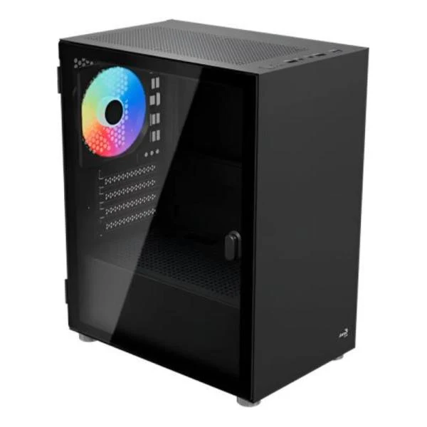 CASE NOVA NZ-660B CON FUENTE DE PODER 600W NEGRO