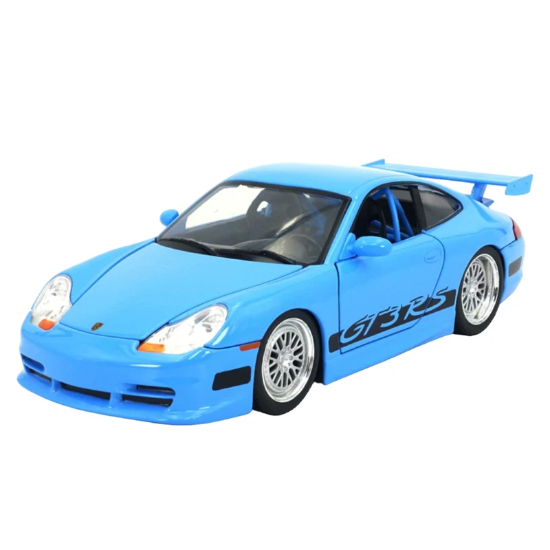 Jada 1:24 Scale Fast & Furious Porsche 911 GT3 RS Diecast Model Car Blue