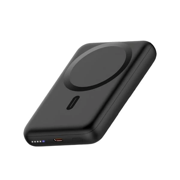 POWER BANK NOVA PB-1511 10000MAH 20W CARGA INALÁMBRICA MAGNÉTICA QI 15W NEGRO