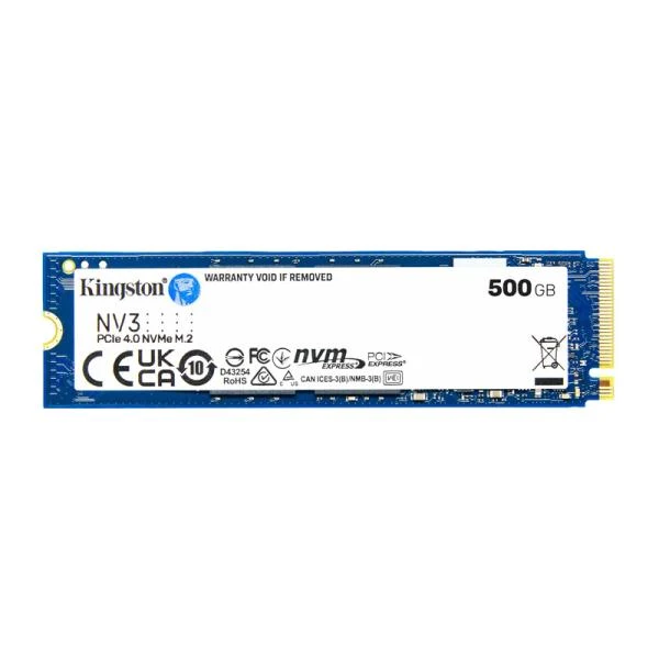 SSD 500GB Kingston NV3 M.2 NVMe PCIe Gen4 SNV3S/500G