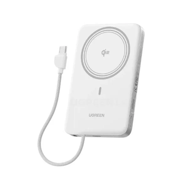 Power Bank UGREEN PB570 10000mAh Qi2 15W 30W USB-C