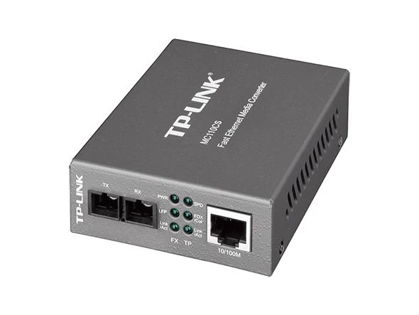 ADAPTADOR TP LINK CONVERTIDOR 10/100 MBPS SINGLE MODE MC110CS UN