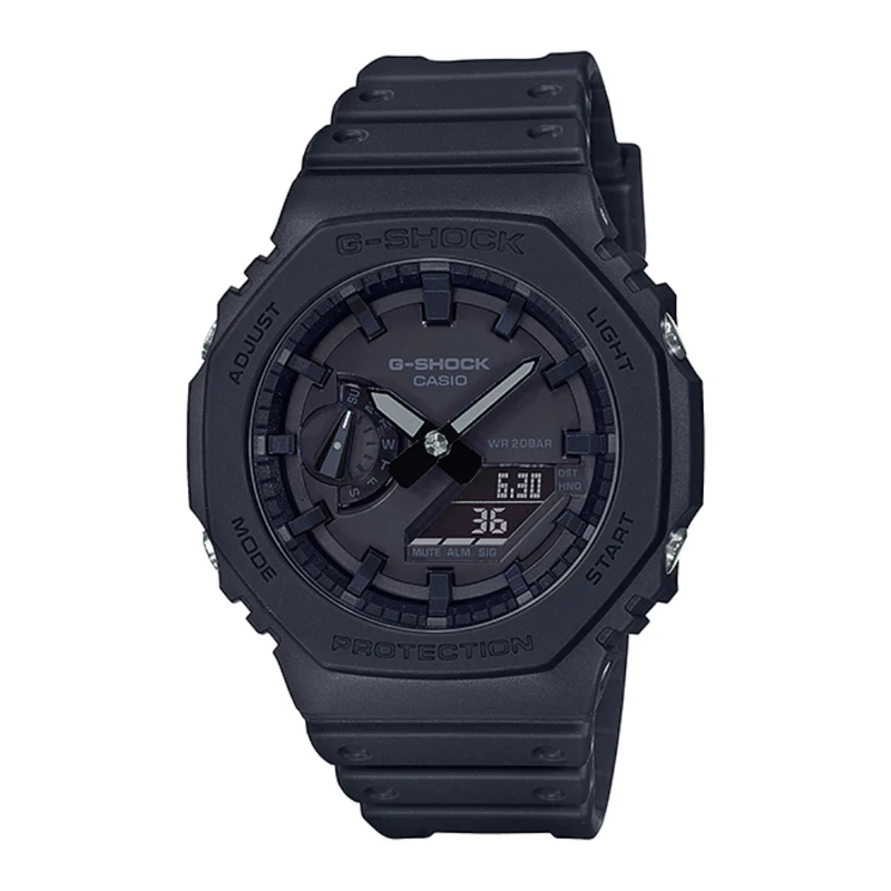 Casio Reloj Análogo y Digital Clásico de Carbono, GA-2100-1A1