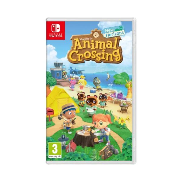 NINTENDO SWITCH ANIMAL CROSSING VIDEO GAME.