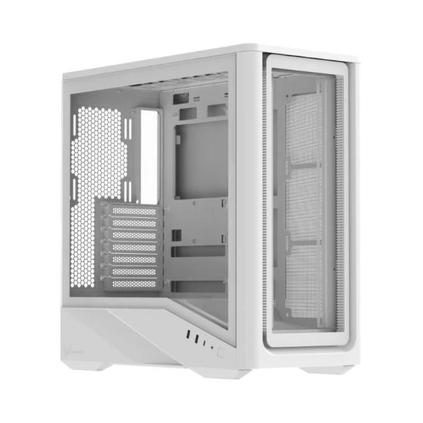 CASE ARGB FORMULA V LINE AIR POWER G9 DUO PA MID TOWER 4 ABANICOS DE 120 MM ACERO SPCC Y PANEL FRONTAL DE ACERO Y PLÁSTICO 4711401666431 BLANCO