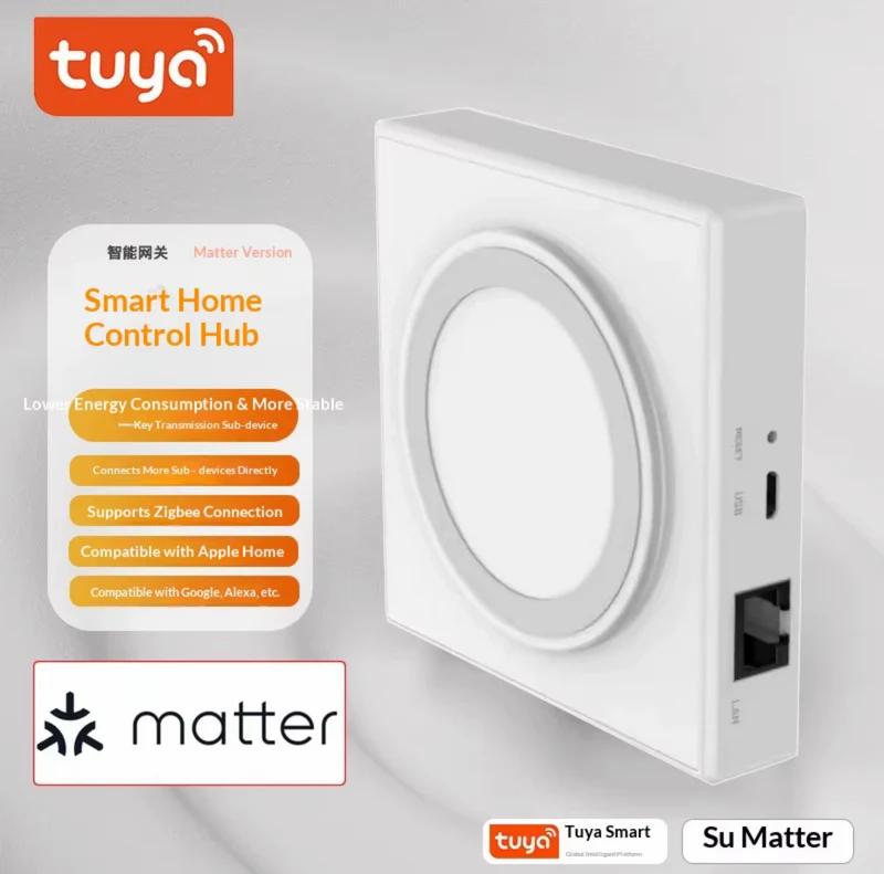 Smart Home Control Hub - Tuya Matter Version Zigbee