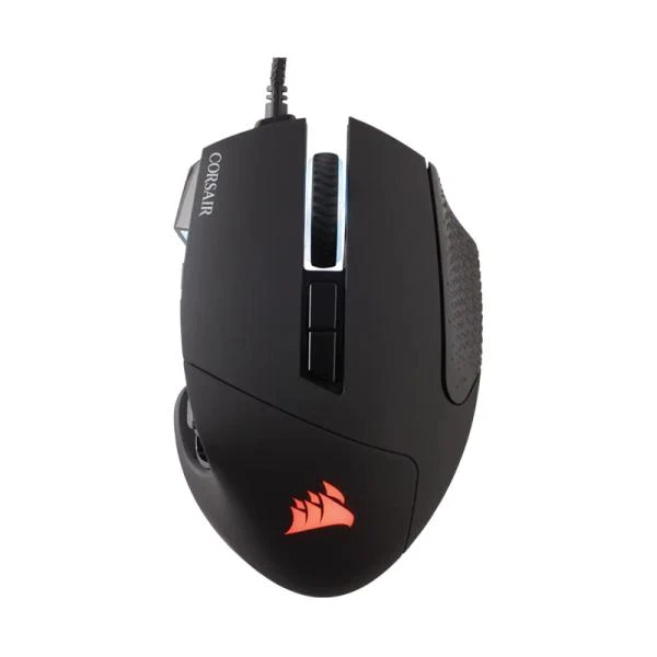 MOUSE GAMING RGB CORSAIR MOBA/MMO SCIMITAR ELITE ALÁMBRICO USB 18000 DPI CH-9304211-NA NEGRO