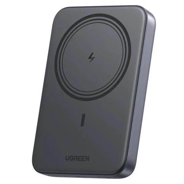 POWER BANK UGREEN PB561 NEXODE 10000MAH USB-C INALÁMBRICO MAGNÉTICO CARGA RÁPIDA 20W PD 25919 GRIS