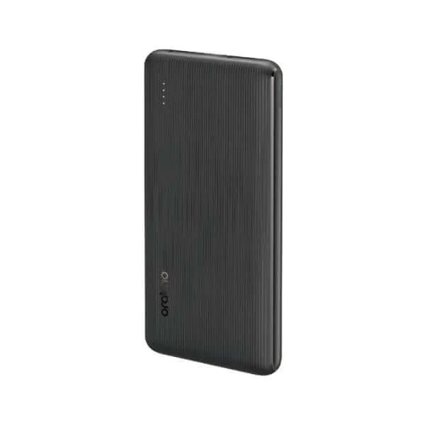 POWER BANK ORAIMO POWERFLOW B11 OPB-1102 10000 MAH CARGA DE 15 W 4 INDICADORES LED Y MODO DE BAJA CORRIENTE NEGRO