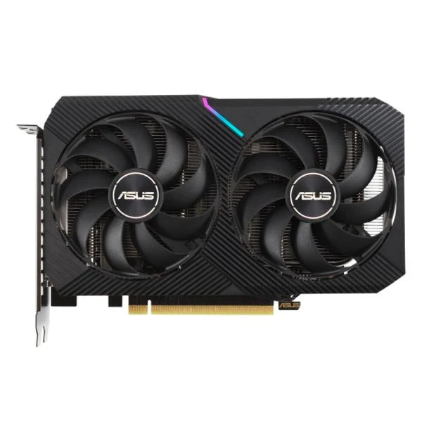 TARJETA DE VIDEO ASUS DUAL GEFORCE RTX 3060 V2 OC EDITON 12GB GDDR6 1807 MHZ DUAL RTX3060-O12G NEGRO