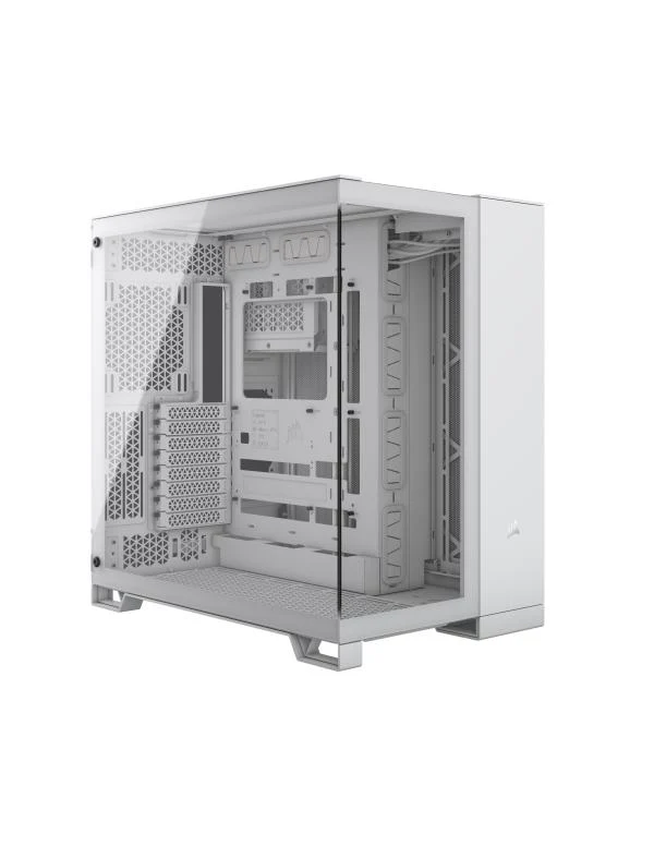 CASE GAMING RGB CORSAIR 6500X MID TOWER SIN VENTILACIÓN INCLUIDA CC-9011258-WW BLANCO