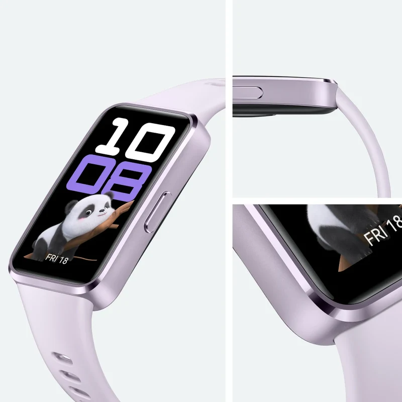 Huawei Band 10 cuerpo metálico morado 55020EKY