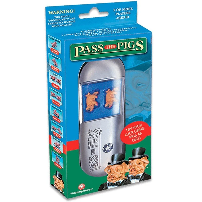 Winning Moves Pass the Pigs: Original Edition Board Game
