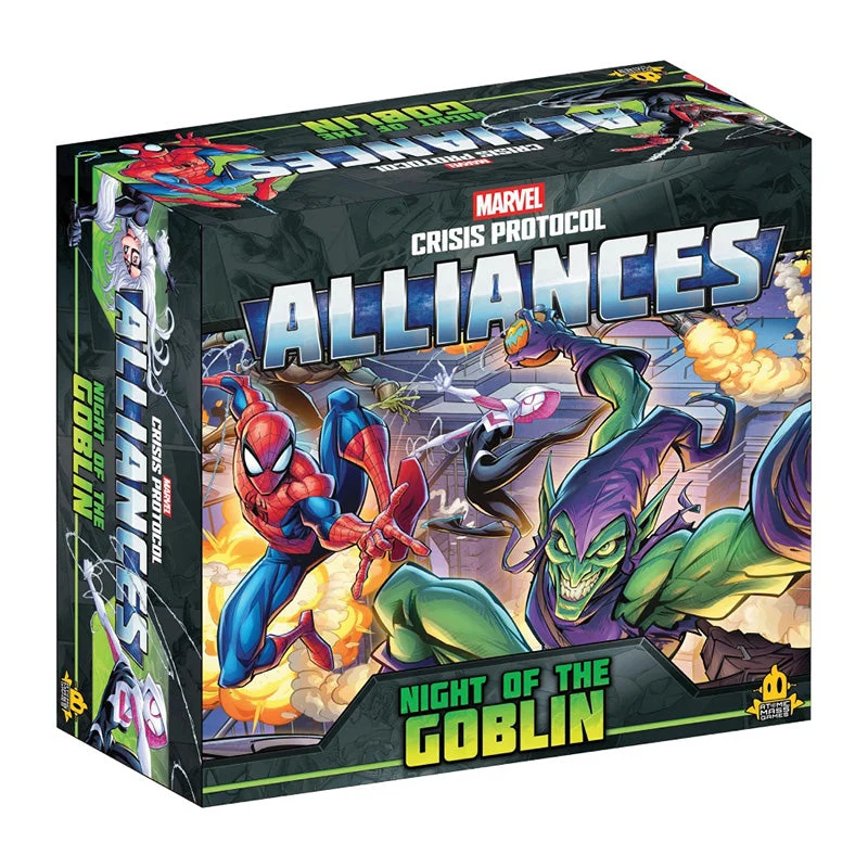 Atomic Mass Games Marvel Crisis Protocol Alliances Night of the Goblin