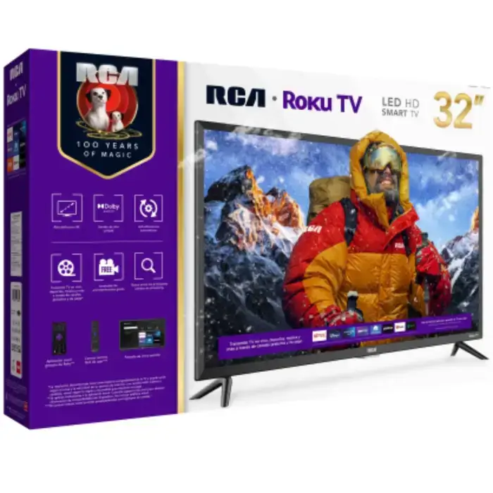 Pantalla Roku TV RCA de 32"