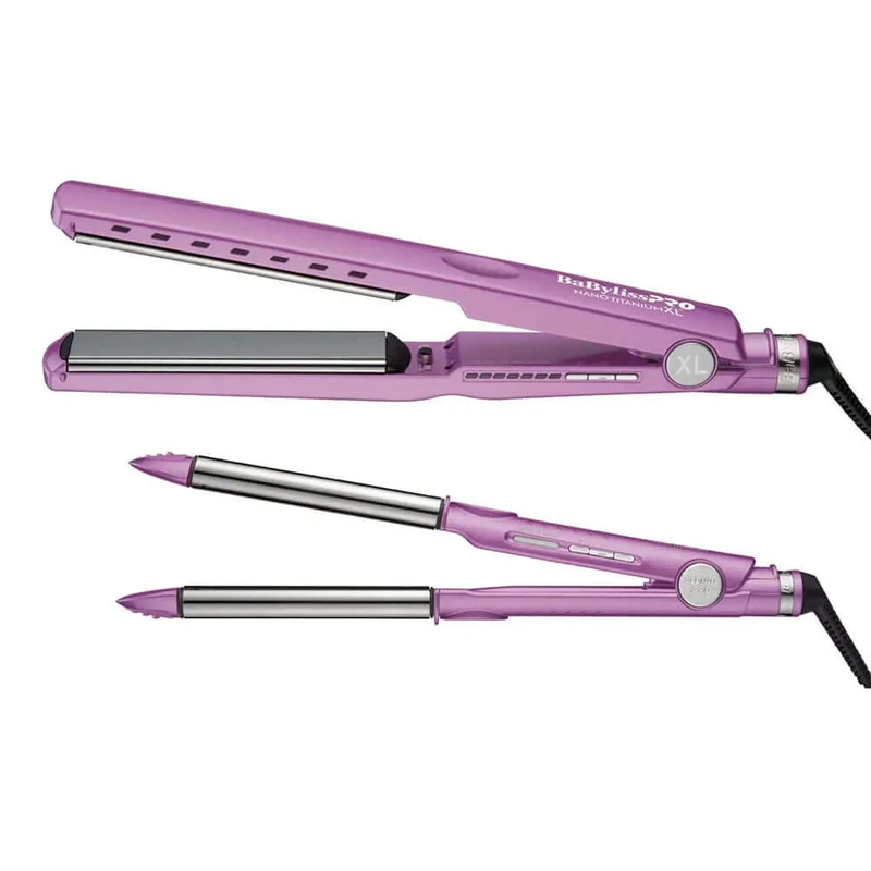 PLANCHAS XL + 1 1/4+U-STYLER 1″ EDICION LIMITADA BABYLISS PRO festival