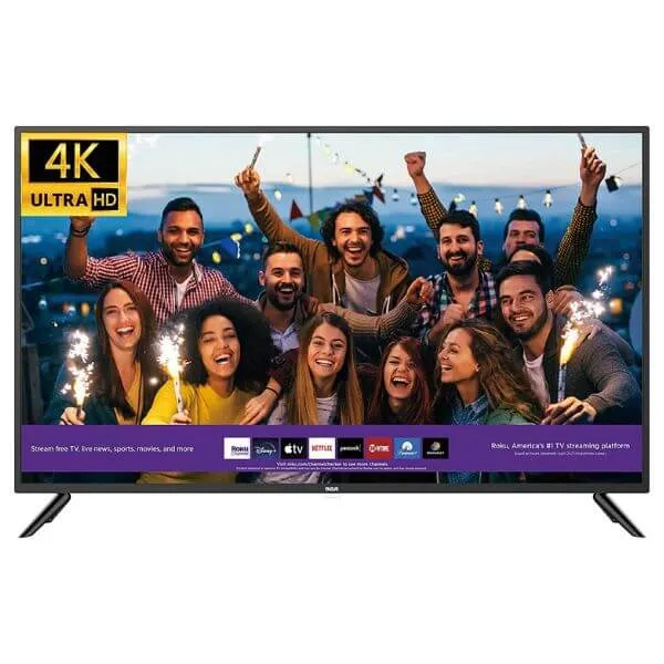 Pantalla RCA Roku 43″ 4K Smart TV, RC43RK