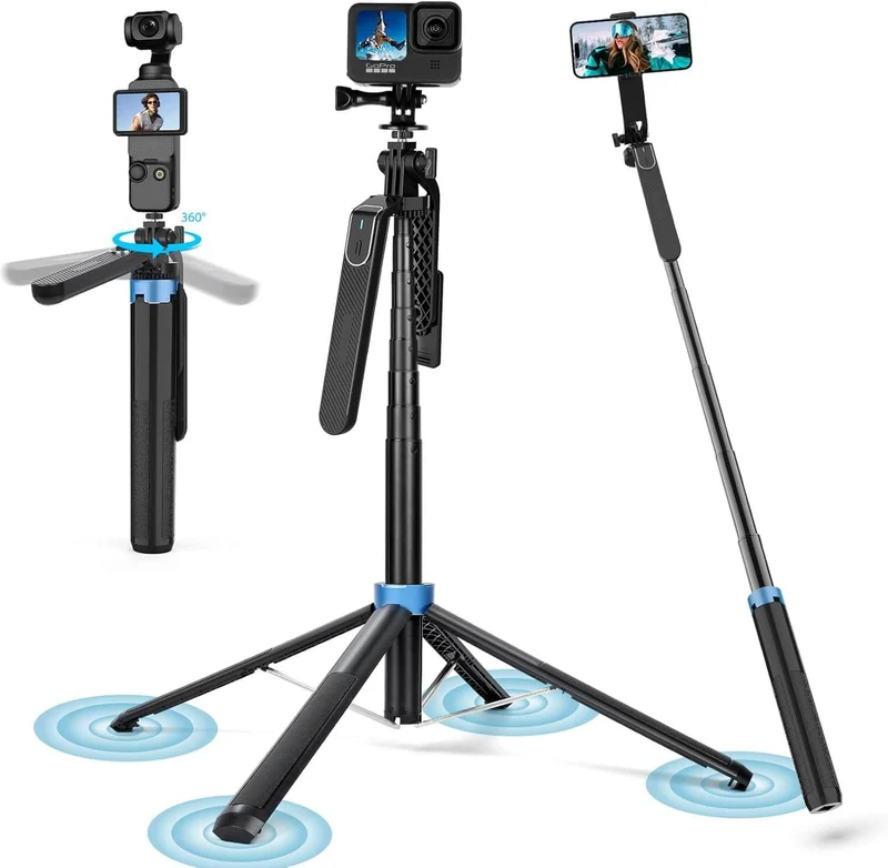 Eocean P185 – Trípode Para Selfie Altura De 1.8 Metros