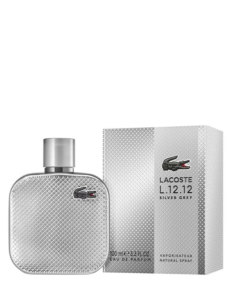 LACOSTE L.12.12 SILVER GREY 100ML EDP H