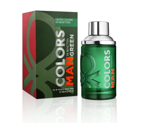 Beneton colors man green edt 100 ml man