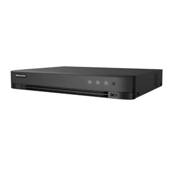 GRABADORA DVR HIKVISION IDS-7216HQHI-M1/S 16 CANALES HASTA 3K / 5 MP LITE HASTA 10 TB (1 SATA) ACUSENSE H.265 PRO+ 300227545 NEGRO