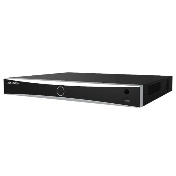GRABADORA NVR HIKVISION DS-7616NXI-K2/16P SERIE K ACUSENSE 16 CANALES IP CON POE HASTA 12 MP / 4K H.265+ 2 SATA HASTA 20 TB 303621208 NEGRO
