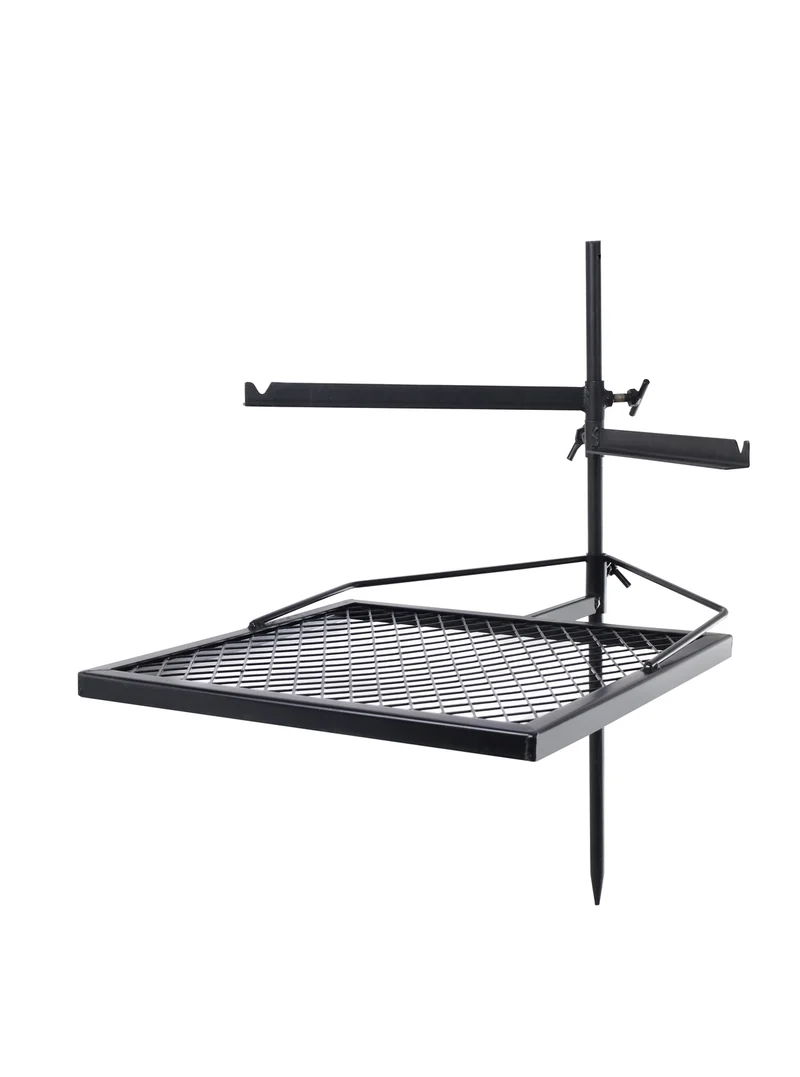 Wildtrak 70x60cm Frontier BBQ Grill with Bag (Black)