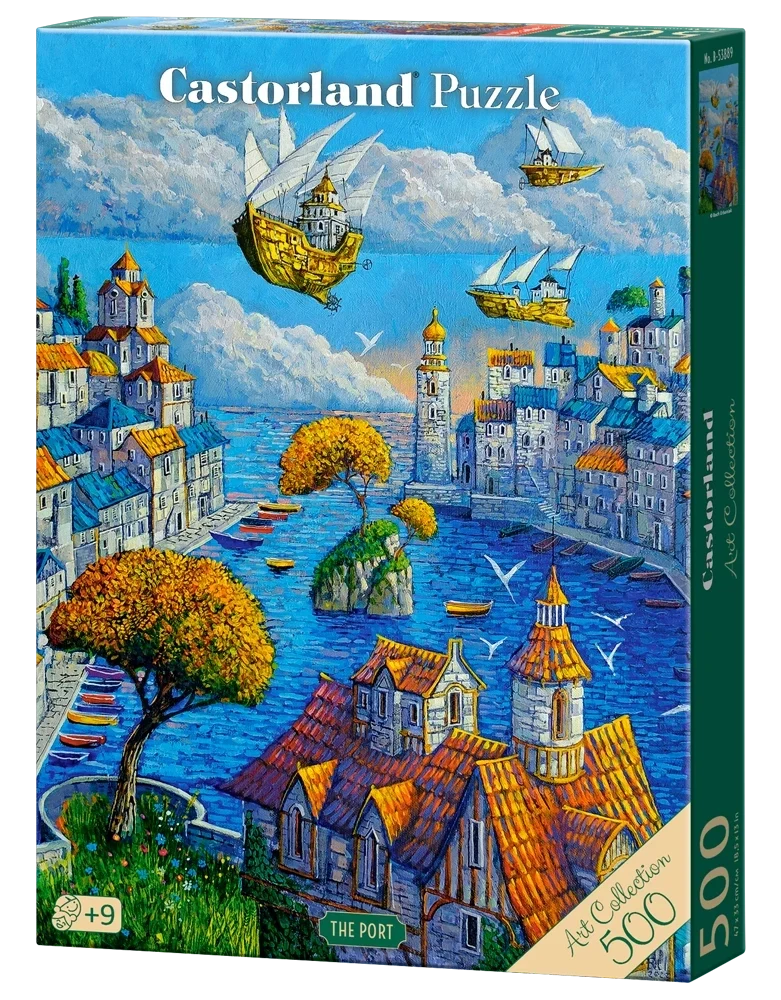 Castorland 500-Pieces The Port Puzzle