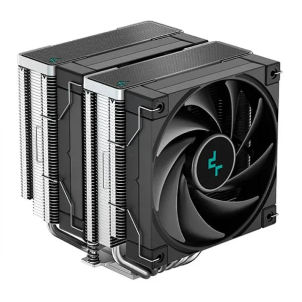 ENFRIAMIENTO DE AIRE DEEPCOOL AK620 LGA2066/AM5 2X120MM FDB R-AK620-BKNNMT-G NEGRO