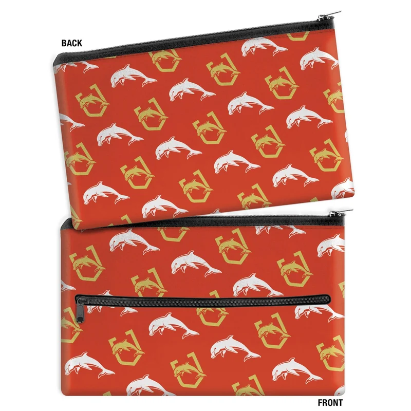 NRL - Dolphins Pencil Case
