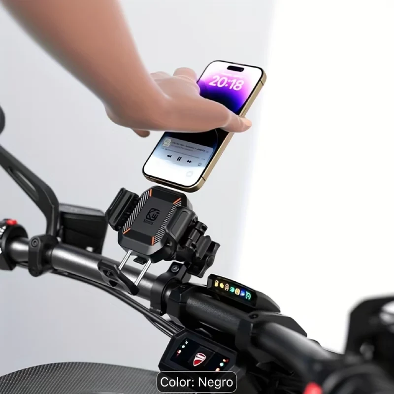 Soporte para Teléfono de Motocicleta KEWIG, Bloqueo y Liberación Rápidos, para Ciclismo