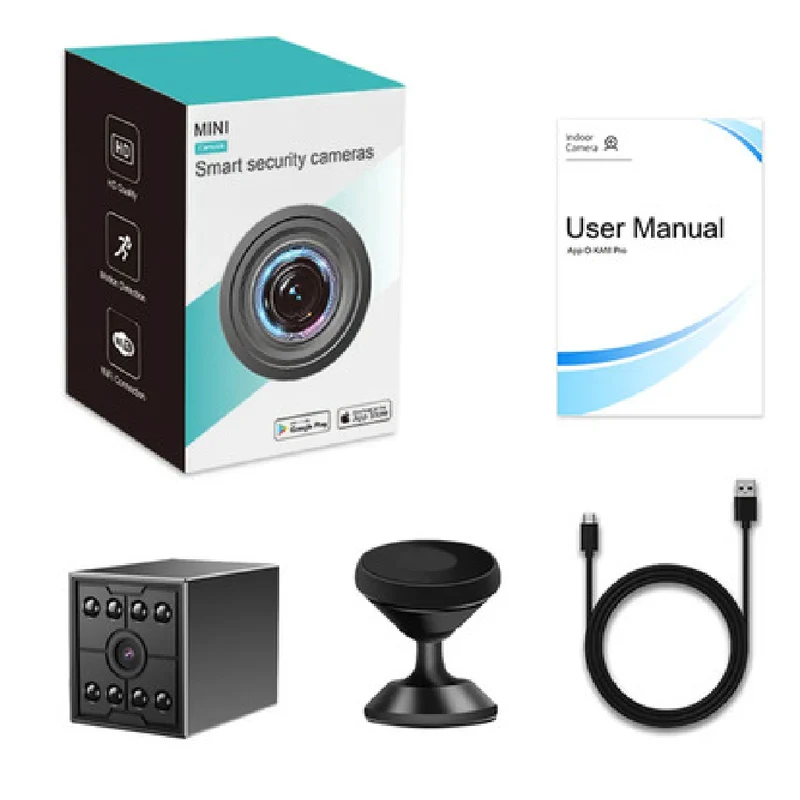 Mini Cámara espía de seguridad Wifi pequeña 1080P Wifi