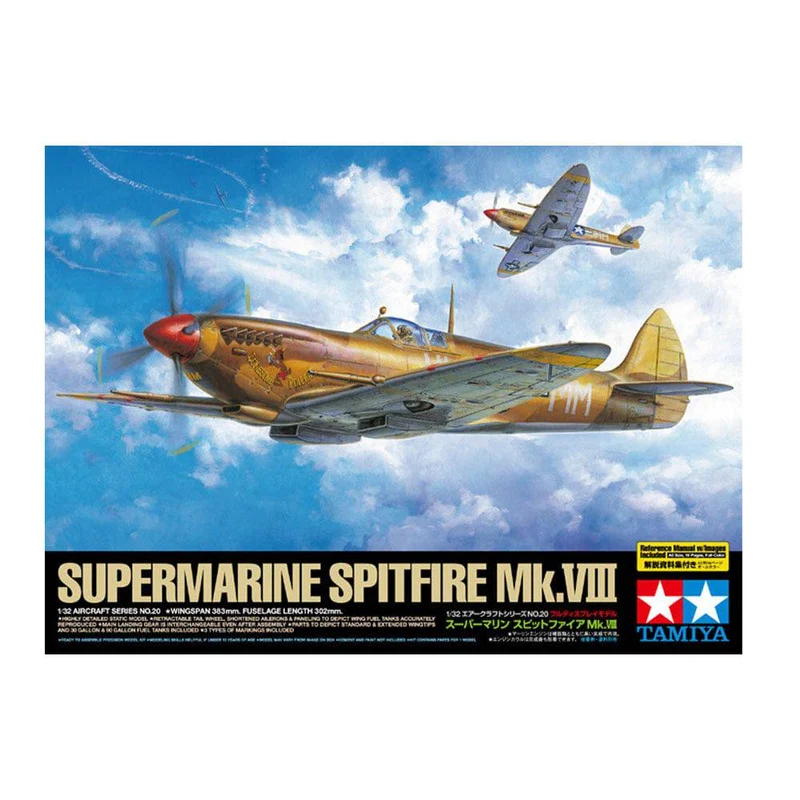 Tamiya 1/32 Supermarine Spitfire Mk.VIII with Australian Decals