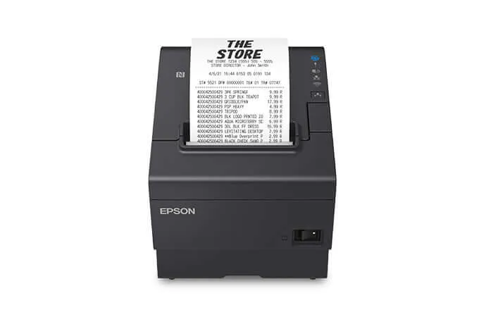 Epson impresora USB + ethernet TM-T88VII-052 negra E04 - C31CJ57052