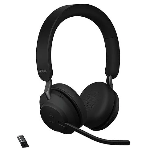 HEADSET JABRA EVOLVE2 65 380C MS DUO BK