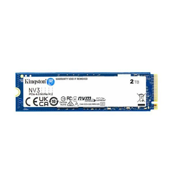 SSD 2TB Kingston NV3 M.2 NVMe PCIe Gen4 SNV3S/20000G