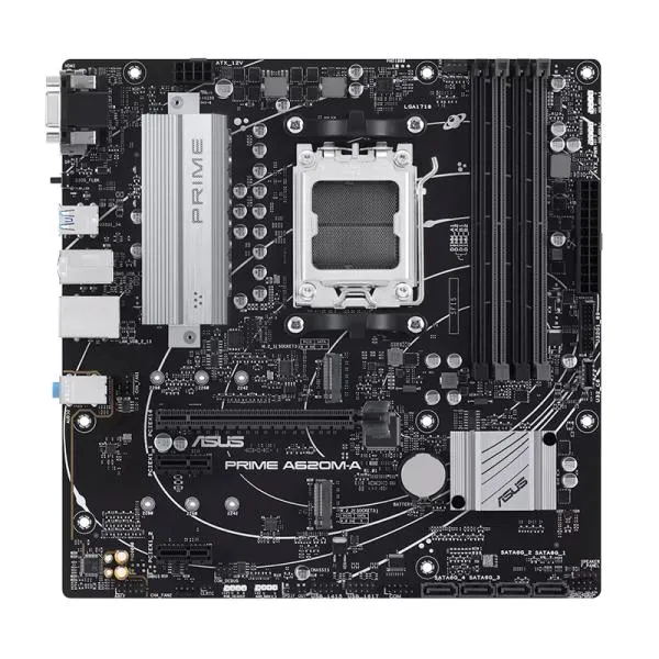TARJETA MADRE ASUS PRIME A620M-A-CSM AM5 MICRO-ATX DDR5 NEGRO