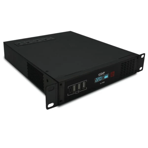 UPS CDP LI-708 500VA 330W UPS LINEA INTERACTIVA NEGRO NEGRO