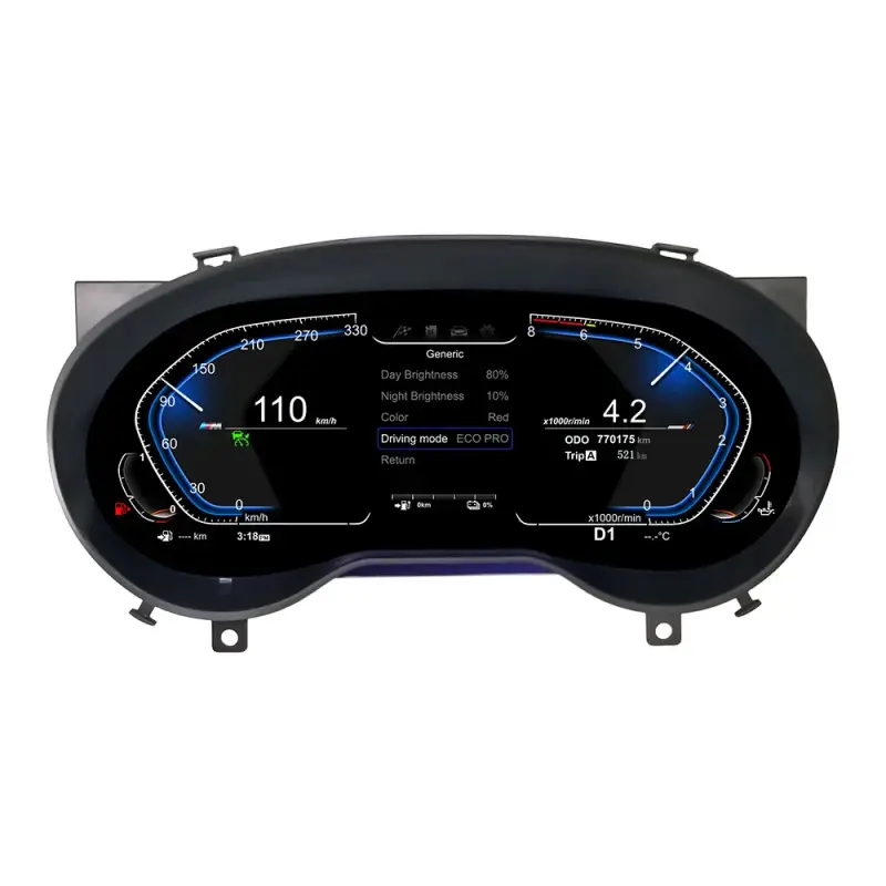 Mercedes C/GLA/CLA (2014) – Wirtualny Kokpit 12,3" LCD FIS | Cyfrowa Deska Zegarów Premium