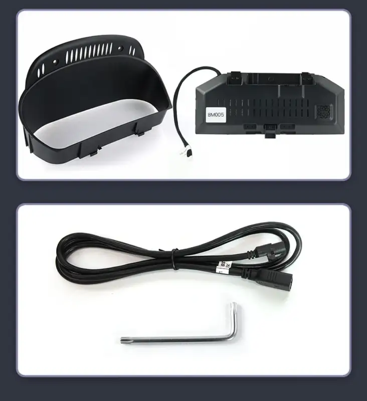BMW X5 E70/E71 (2006–2013) – Wirtualny Kokpit 12,3" LCD FIS | Cyfrowa Deska Zegarów Premium