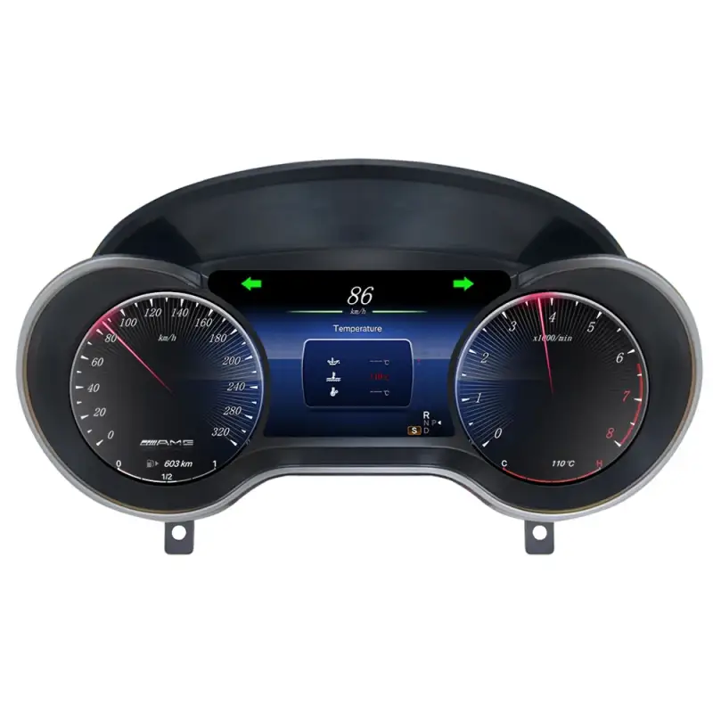 Mercedes R/ML/GL/G/GLE/GLS W164 (2006–2019) – Wirtualny Kokpit 12,3" LCD FIS | Cyfrowa Deska Zegarów Premium