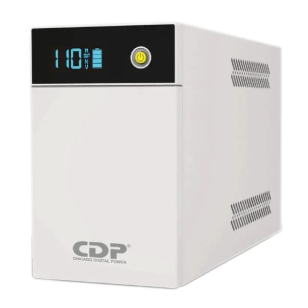 UPS CDP LIUPR-655 400VA 200W UPS LINEA INTERACTIVA LITIO LIFEPO4 120VAC 5 TOMAS BLANCO